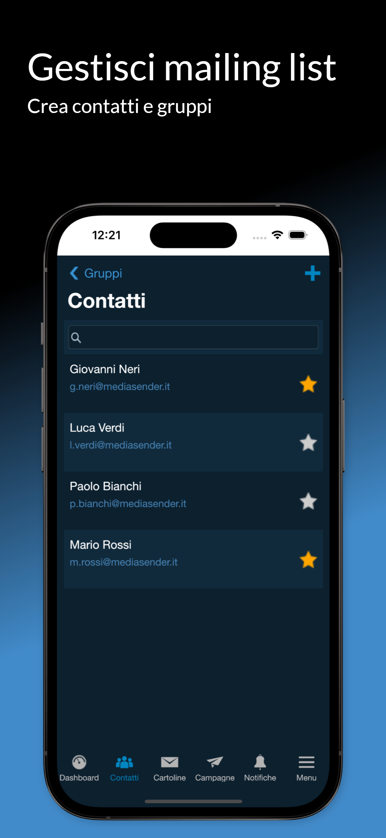 Mediasender iPhone screenshot 3