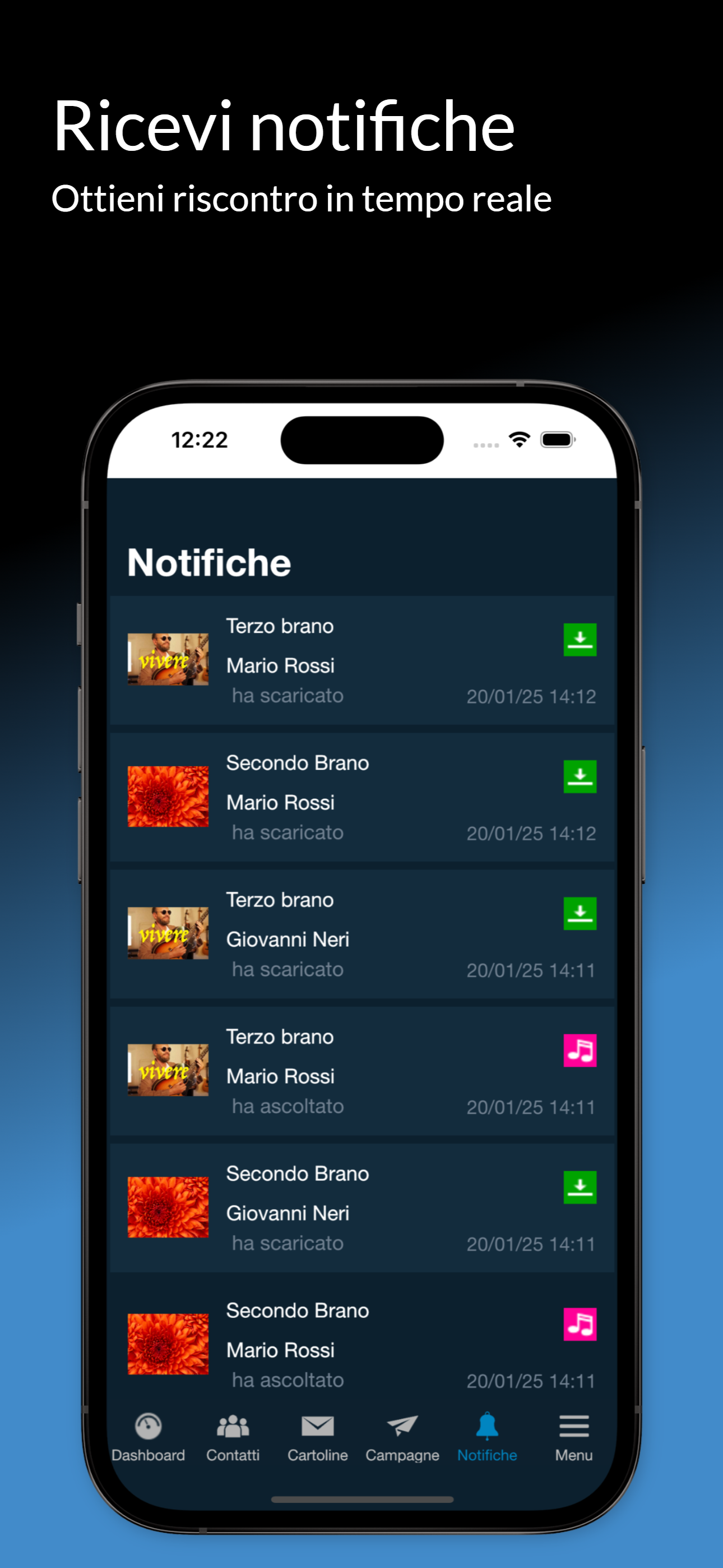 Mediasender iPhone screenshot 5